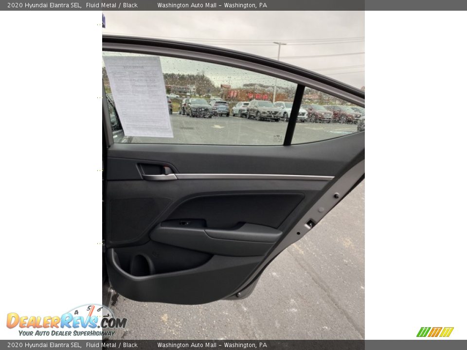 2020 Hyundai Elantra SEL Fluid Metal / Black Photo #21