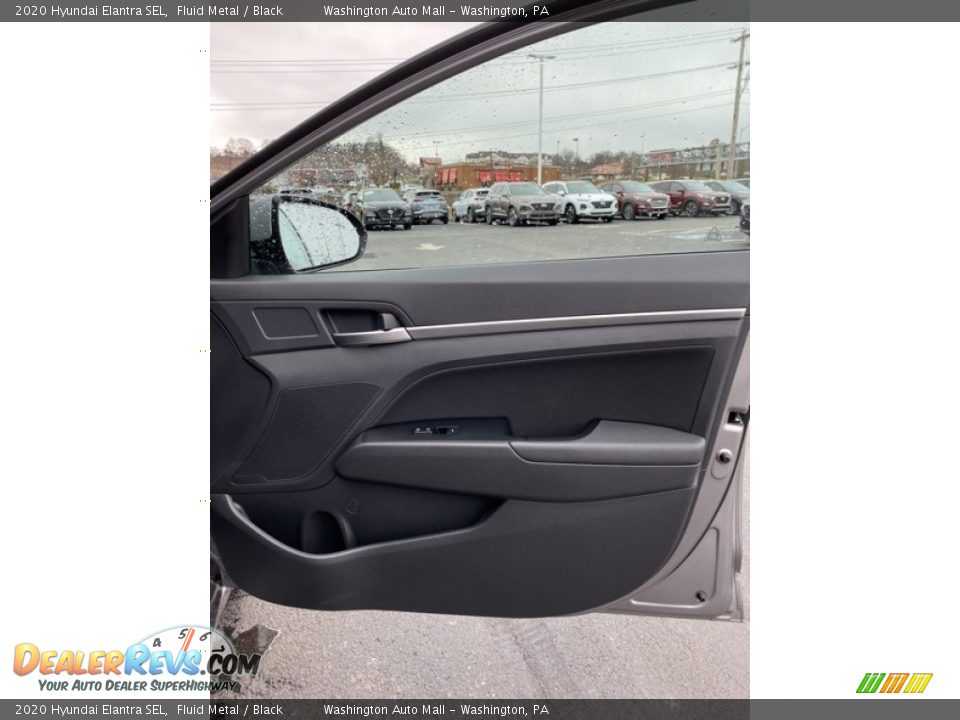 2020 Hyundai Elantra SEL Fluid Metal / Black Photo #24
