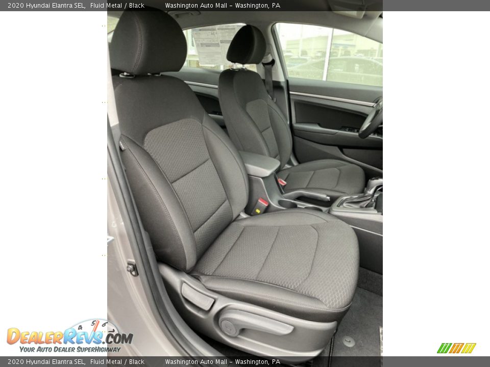 2020 Hyundai Elantra SEL Fluid Metal / Black Photo #26