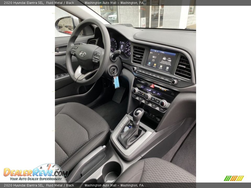2020 Hyundai Elantra SEL Fluid Metal / Black Photo #27