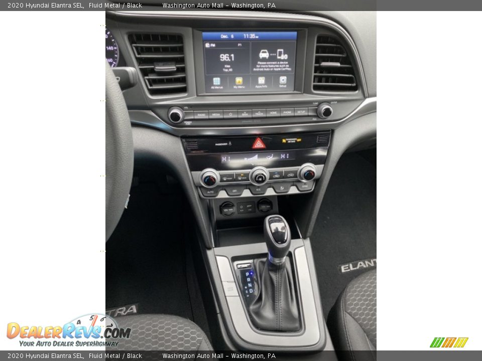 2020 Hyundai Elantra SEL Fluid Metal / Black Photo #30