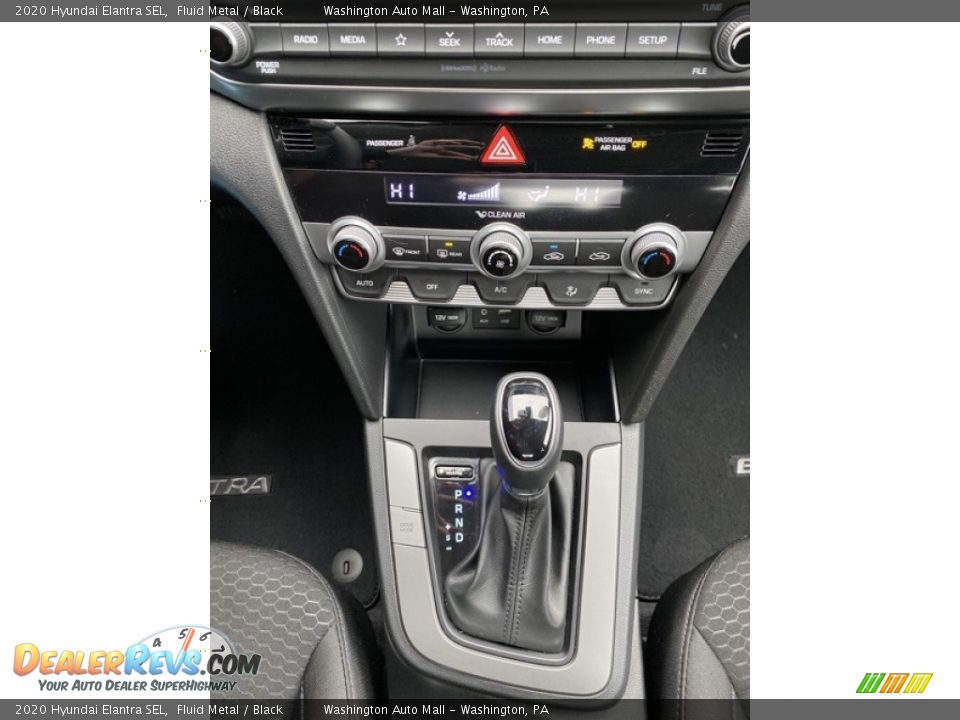 2020 Hyundai Elantra SEL Fluid Metal / Black Photo #32