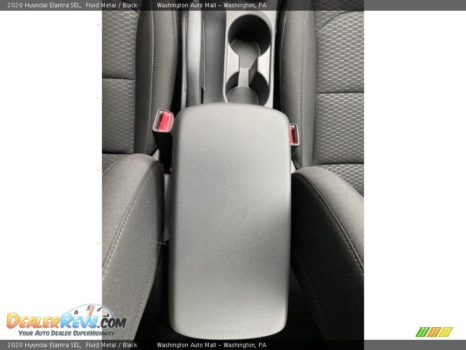 2020 Hyundai Elantra SEL Fluid Metal / Black Photo #33