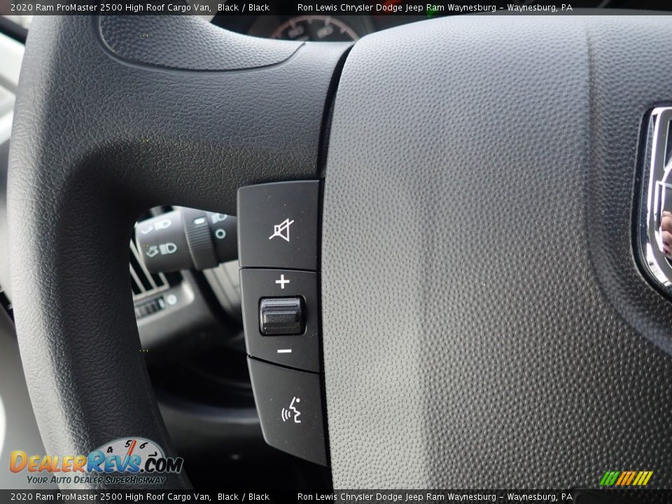 2020 Ram ProMaster 2500 High Roof Cargo Van Steering Wheel Photo #16
