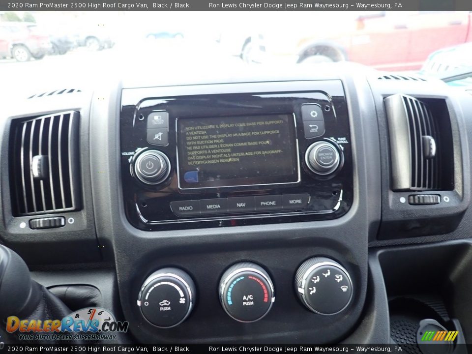 Controls of 2020 Ram ProMaster 2500 High Roof Cargo Van Photo #17