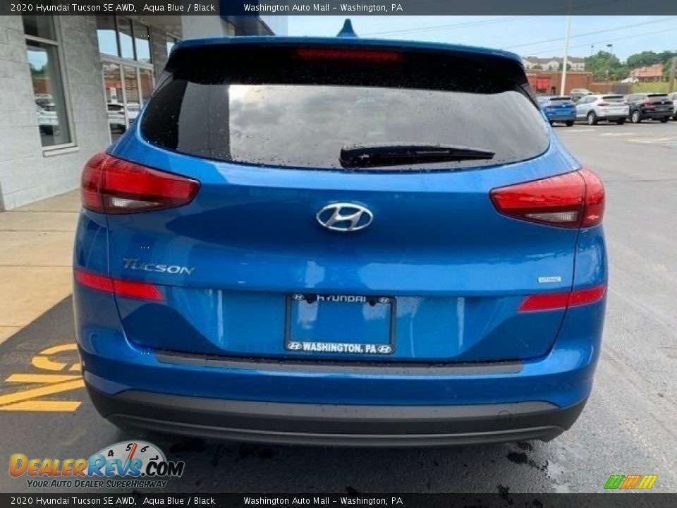 2020 Hyundai Tucson SE AWD Aqua Blue / Black Photo #5