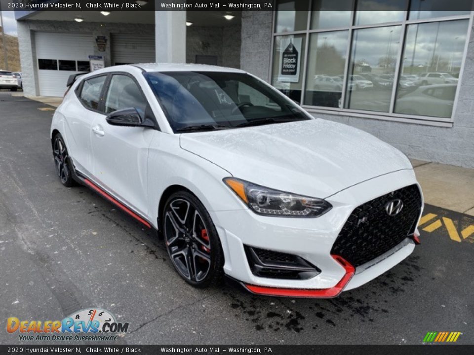 Front 3/4 View of 2020 Hyundai Veloster N Photo #2