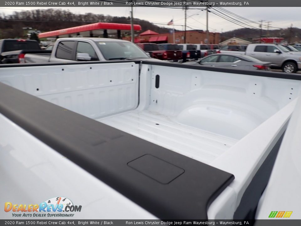 2020 Ram 1500 Rebel Crew Cab 4x4 Bright White / Black Photo #12
