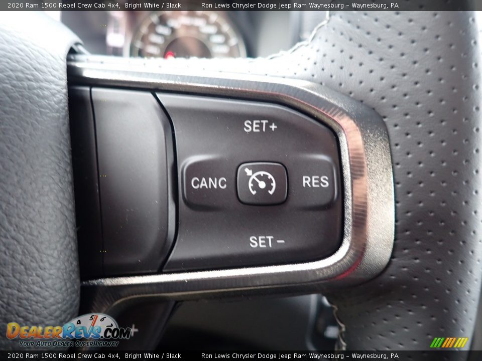 2020 Ram 1500 Rebel Crew Cab 4x4 Steering Wheel Photo #18