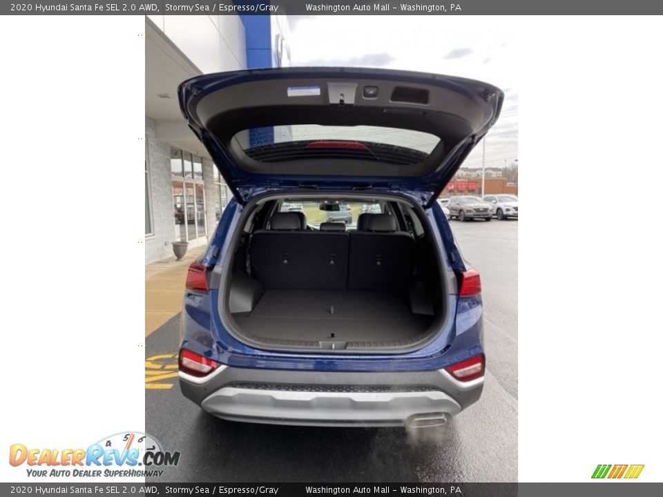 2020 Hyundai Santa Fe SEL 2.0 AWD Stormy Sea / Espresso/Gray Photo #20