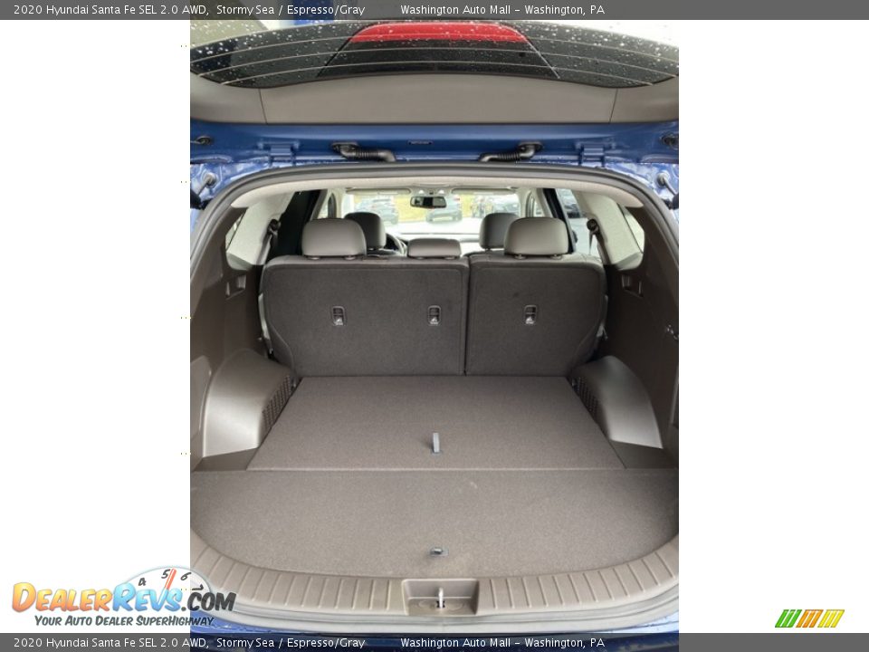 2020 Hyundai Santa Fe SEL 2.0 AWD Stormy Sea / Espresso/Gray Photo #21