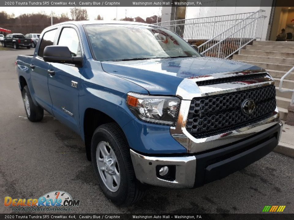 2020 Toyota Tundra SR5 CrewMax 4x4 Cavalry Blue / Graphite Photo #1