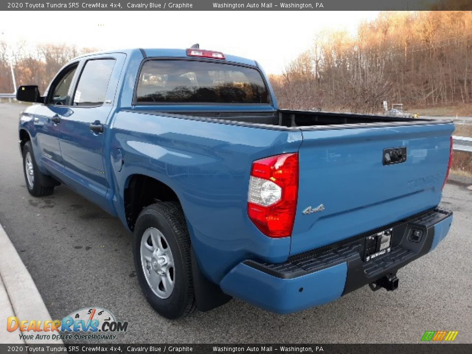 2020 Toyota Tundra SR5 CrewMax 4x4 Cavalry Blue / Graphite Photo #2