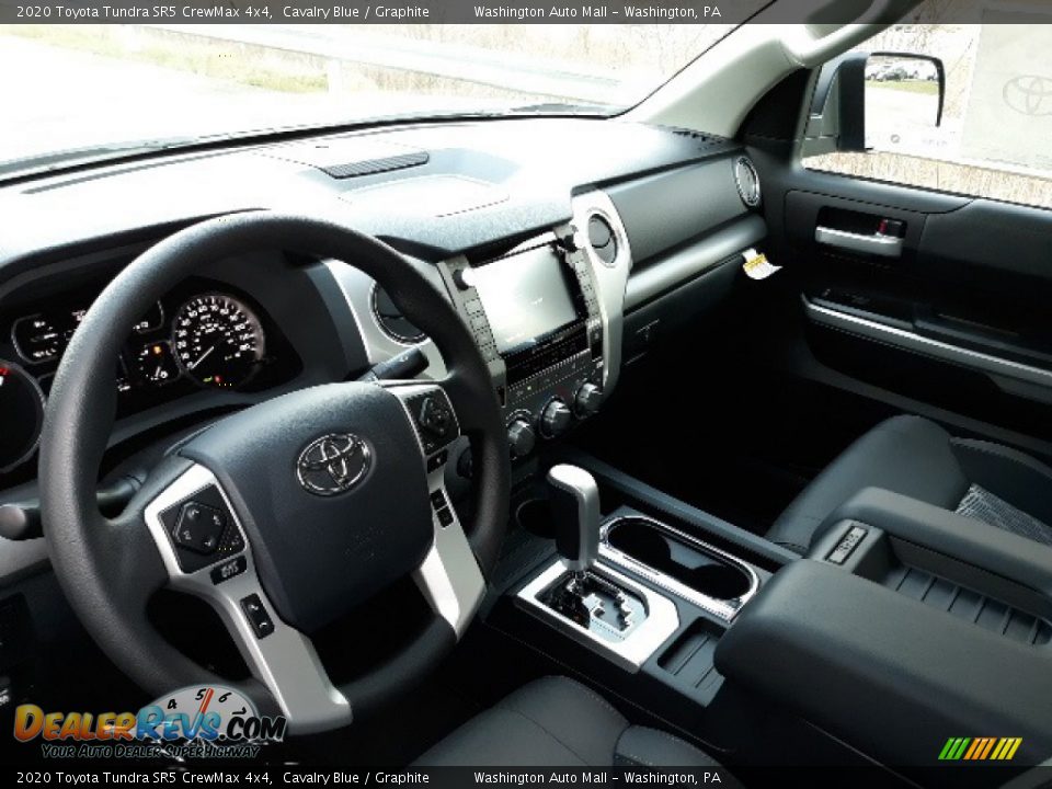 2020 Toyota Tundra SR5 CrewMax 4x4 Cavalry Blue / Graphite Photo #3