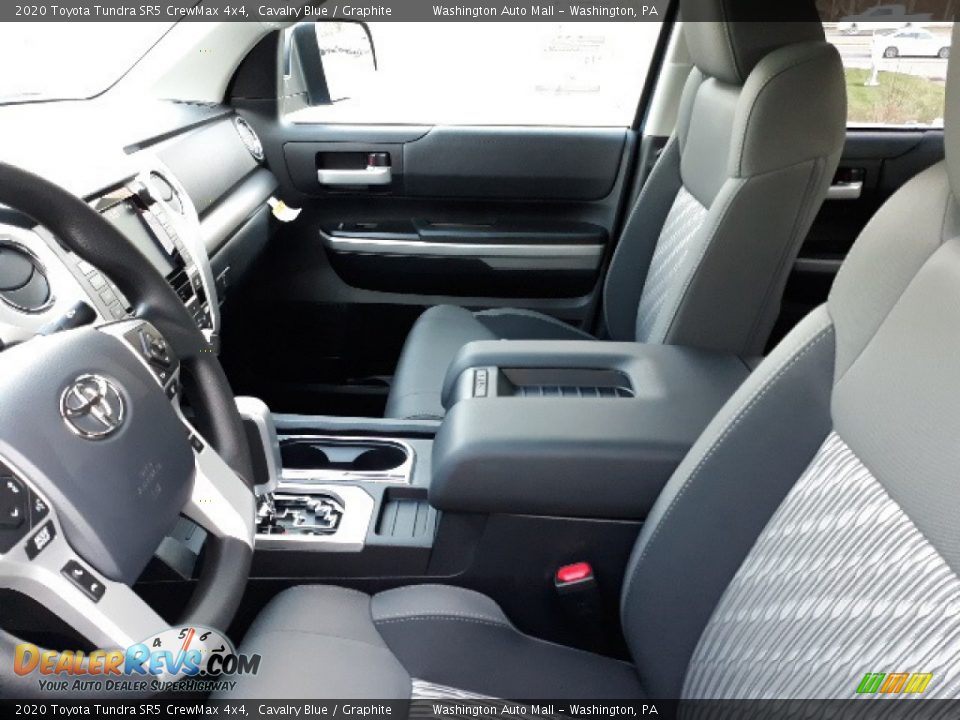 2020 Toyota Tundra SR5 CrewMax 4x4 Cavalry Blue / Graphite Photo #4