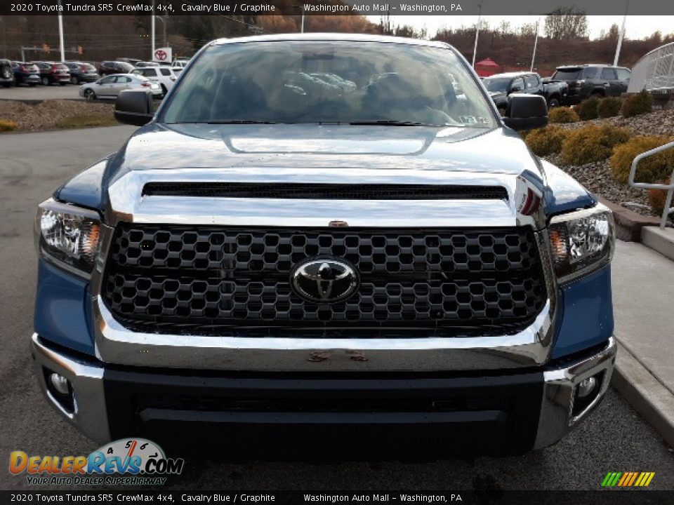 2020 Toyota Tundra SR5 CrewMax 4x4 Cavalry Blue / Graphite Photo #6