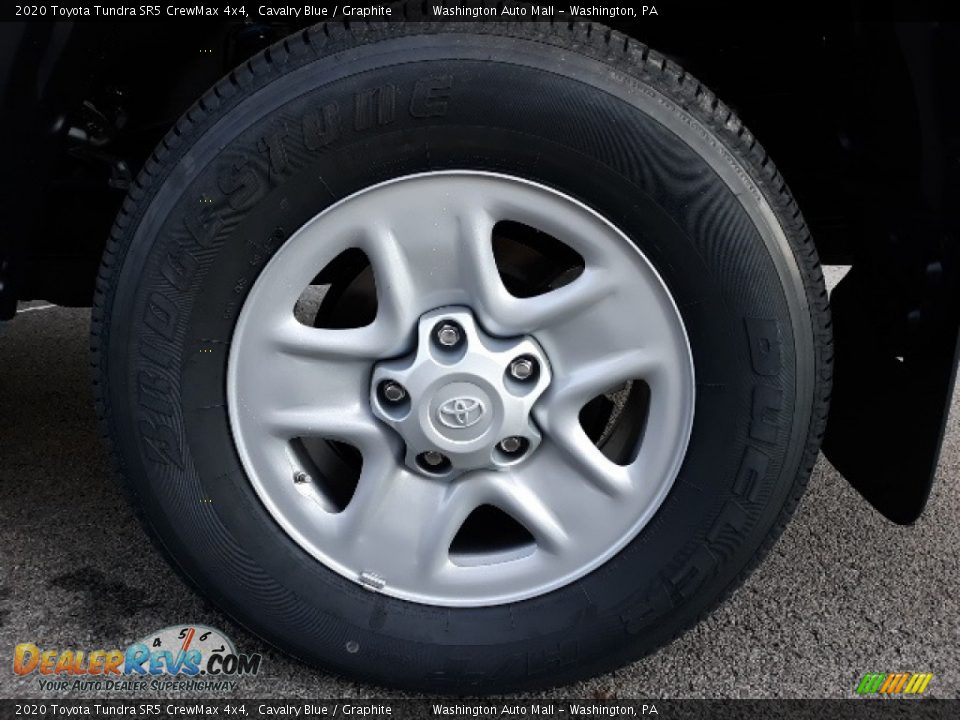 2020 Toyota Tundra SR5 CrewMax 4x4 Cavalry Blue / Graphite Photo #9