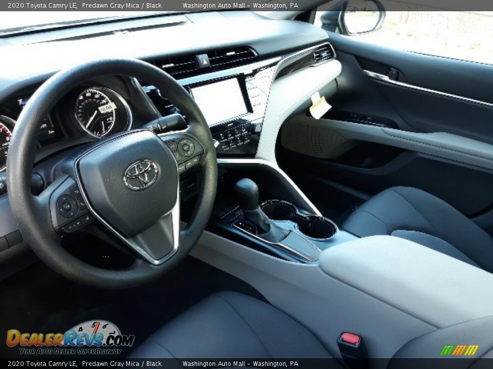 2020 Toyota Camry LE Predawn Gray Mica / Black Photo #3