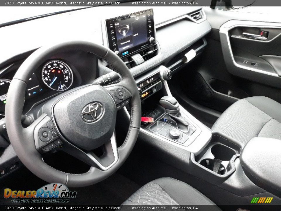 2020 Toyota RAV4 XLE AWD Hybrid Magnetic Gray Metallic / Black Photo #3