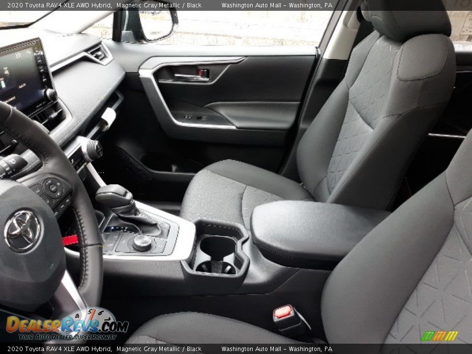 2020 Toyota RAV4 XLE AWD Hybrid Magnetic Gray Metallic / Black Photo #4