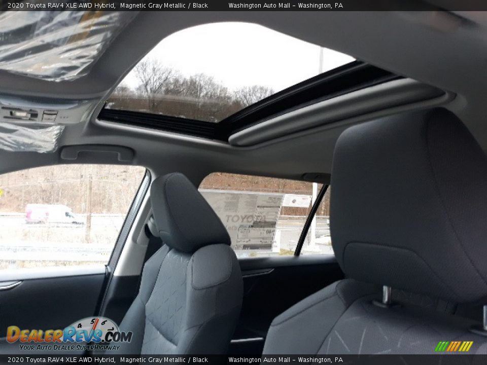 2020 Toyota RAV4 XLE AWD Hybrid Magnetic Gray Metallic / Black Photo #6