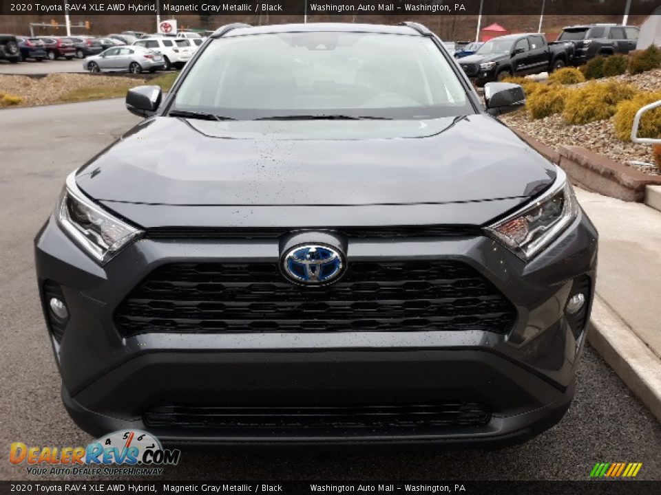 2020 Toyota RAV4 XLE AWD Hybrid Magnetic Gray Metallic / Black Photo #7
