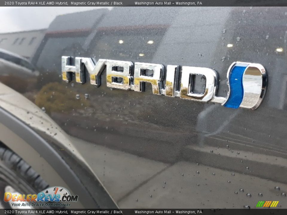 2020 Toyota RAV4 XLE AWD Hybrid Magnetic Gray Metallic / Black Photo #9