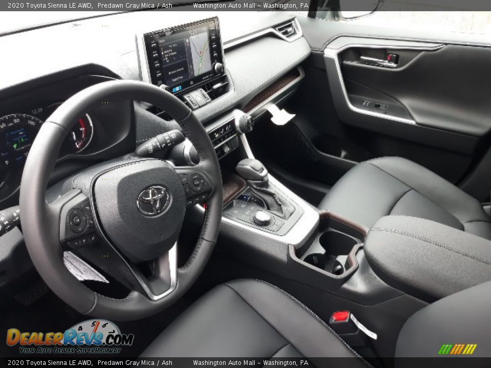 Ash Interior - 2020 Toyota Sienna LE AWD Photo #3