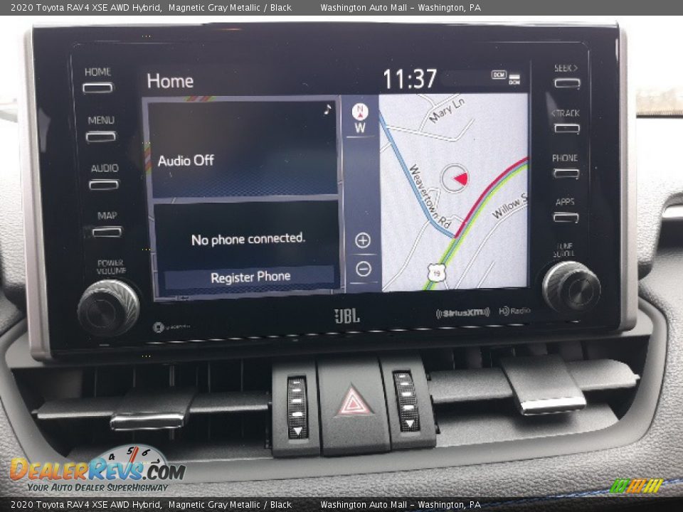Navigation of 2020 Toyota RAV4 XSE AWD Hybrid Photo #5