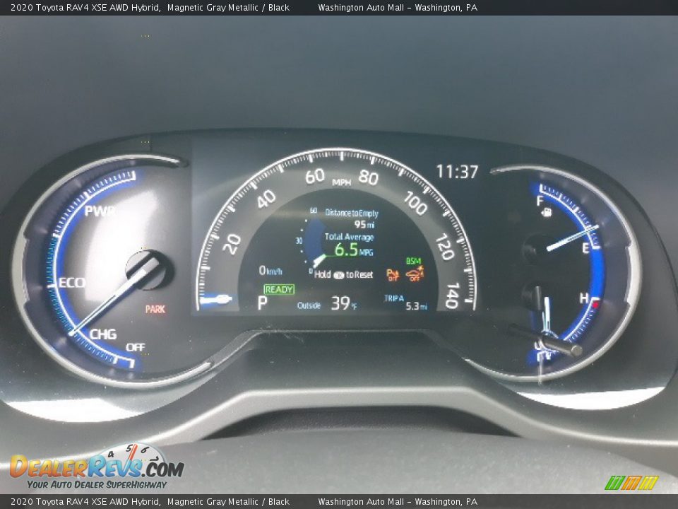 2020 Toyota RAV4 XSE AWD Hybrid Gauges Photo #6