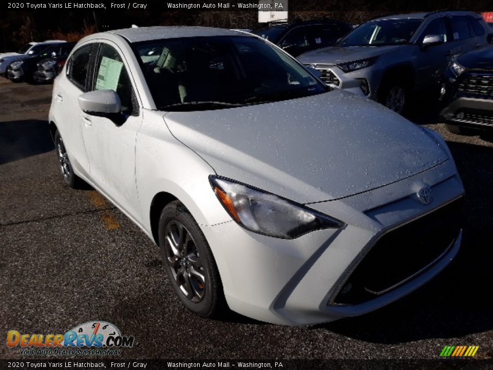 2020 Toyota Yaris LE Hatchback Frost / Gray Photo #1