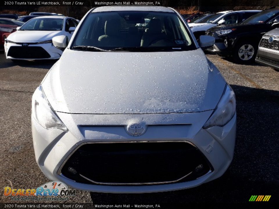 2020 Toyota Yaris LE Hatchback Frost / Gray Photo #6