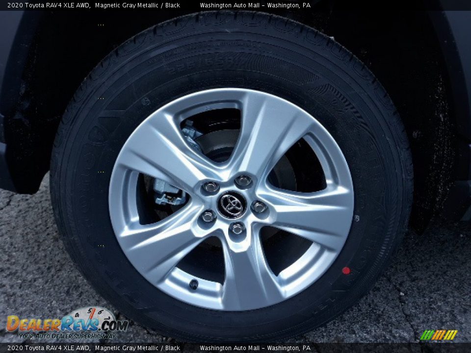 2020 Toyota RAV4 XLE AWD Wheel Photo #9