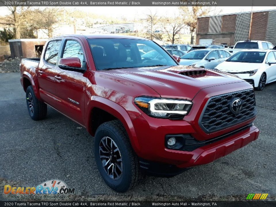 2020 Toyota Tacoma TRD Sport Double Cab 4x4 Barcelona Red Metallic / Black Photo #1