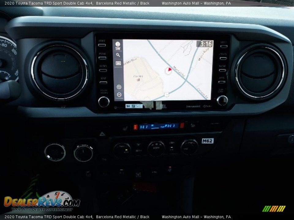 Navigation of 2020 Toyota Tacoma TRD Sport Double Cab 4x4 Photo #5