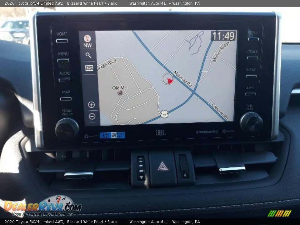 2020 Toyota RAV4 Limited AWD Blizzard White Pearl / Black Photo #5