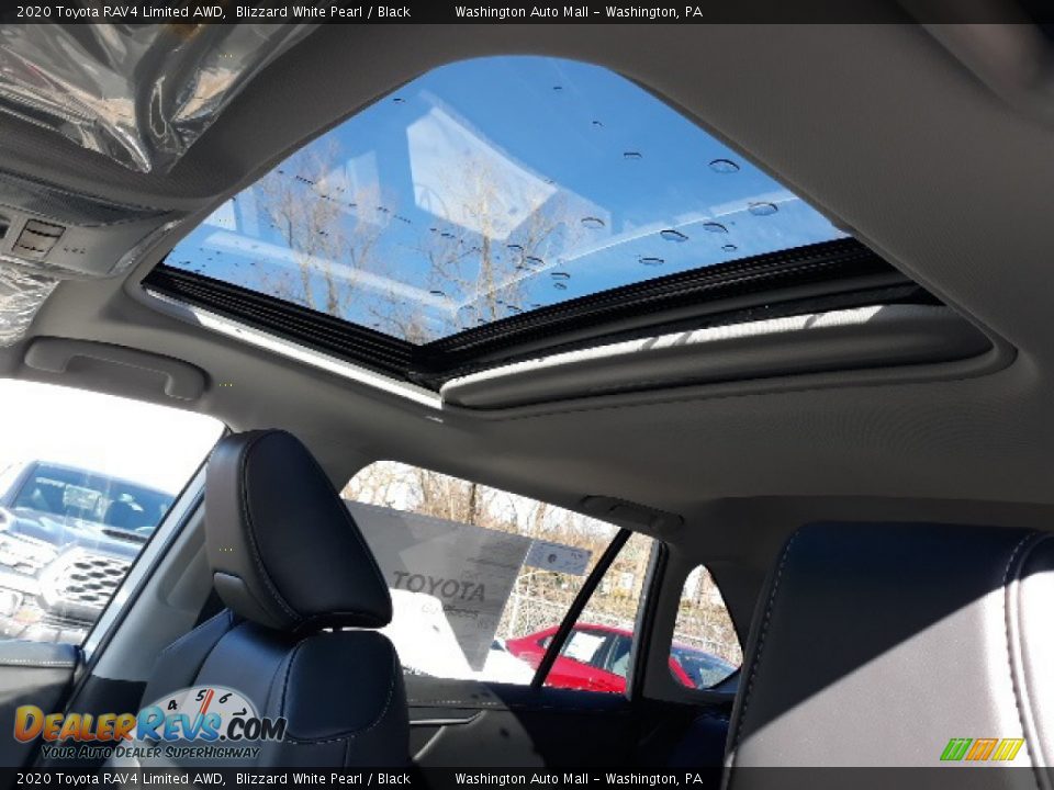 2020 Toyota RAV4 Limited AWD Blizzard White Pearl / Black Photo #6