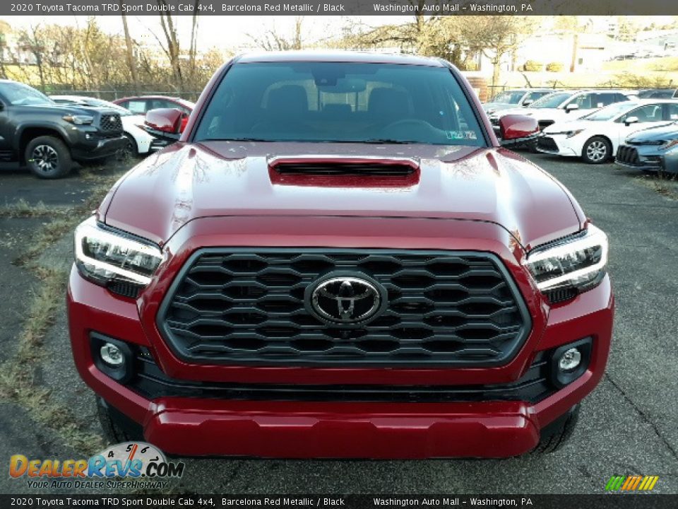 Barcelona Red Metallic 2020 Toyota Tacoma TRD Sport Double Cab 4x4 Photo #7