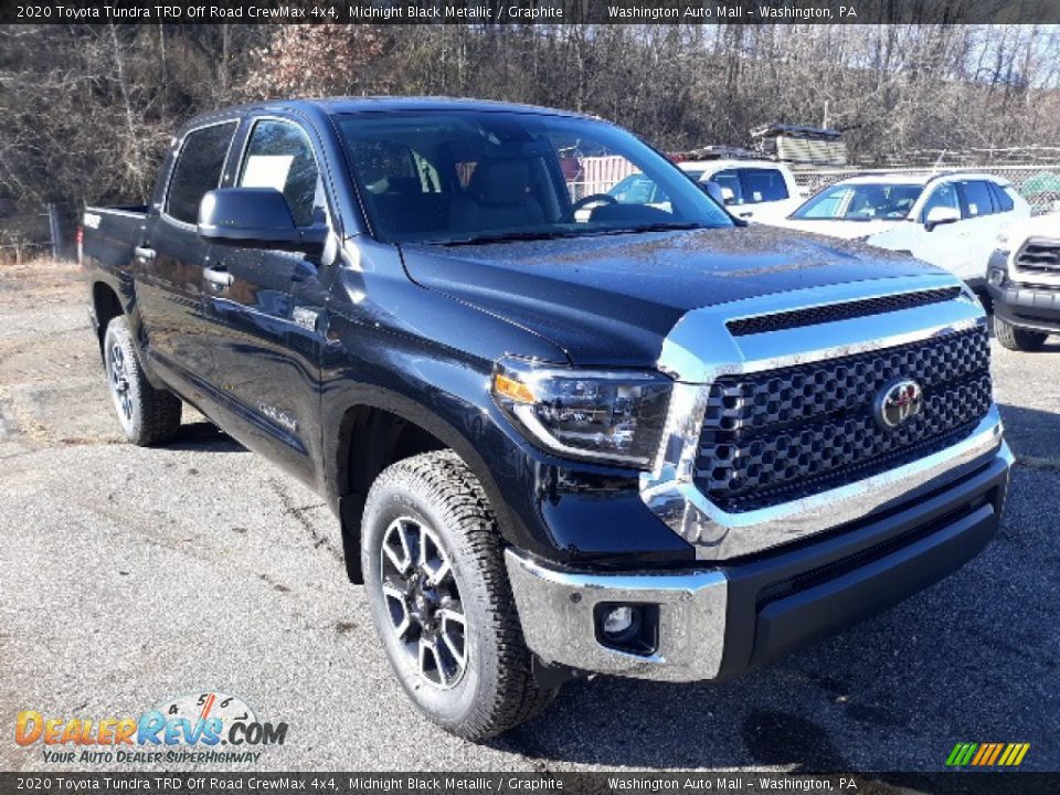 2020 Toyota Tundra TRD Off Road CrewMax 4x4 Midnight Black Metallic / Graphite Photo #1