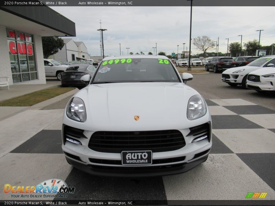 2020 Porsche Macan S White / Black Photo #2