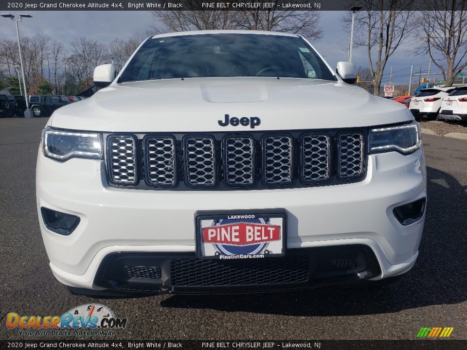 2020 Jeep Grand Cherokee Altitude 4x4 Bright White / Black Photo #2