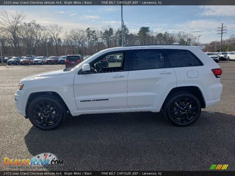2020 Jeep Grand Cherokee Altitude 4x4 Bright White / Black Photo #3