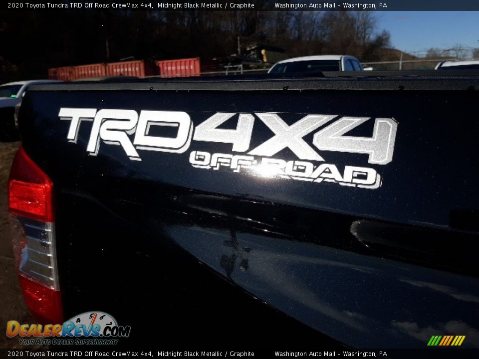 2020 Toyota Tundra TRD Off Road CrewMax 4x4 Midnight Black Metallic / Graphite Photo #7