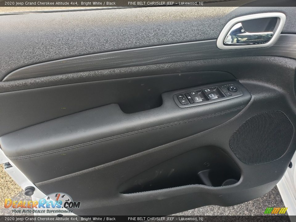 2020 Jeep Grand Cherokee Altitude 4x4 Bright White / Black Photo #8