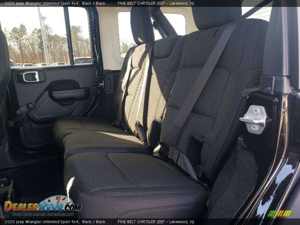 2020 Jeep Wrangler Unlimited Sport 4x4 Black / Black Photo #6