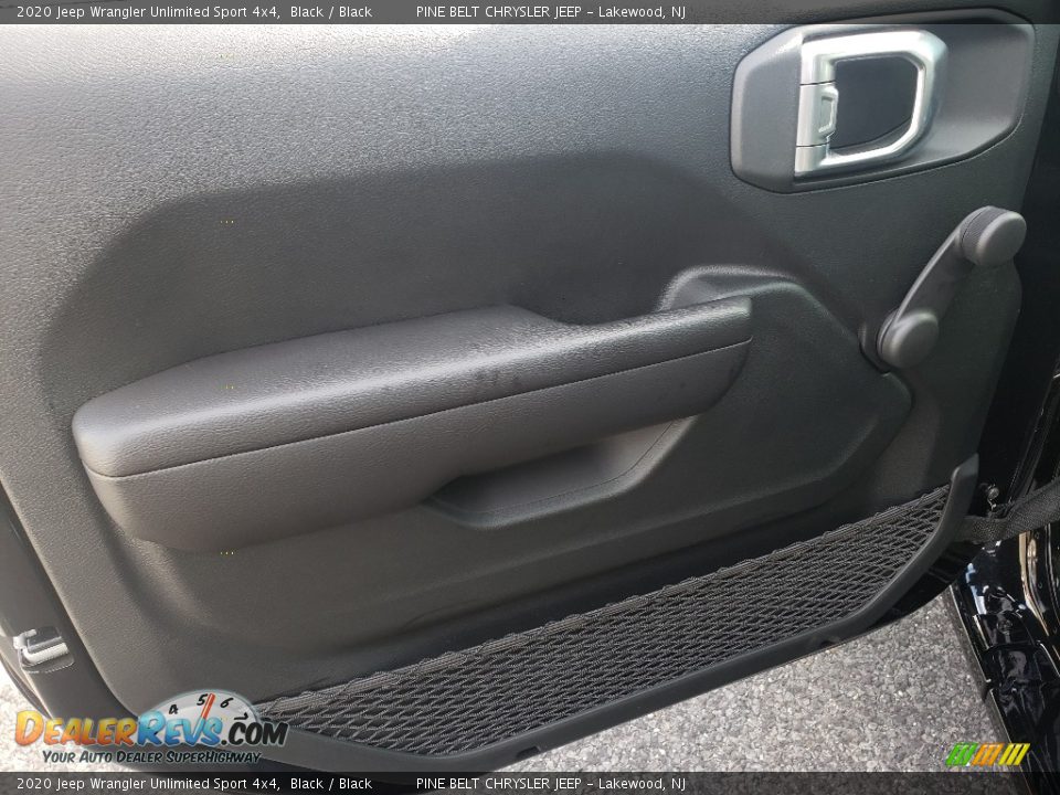 2020 Jeep Wrangler Unlimited Sport 4x4 Black / Black Photo #8