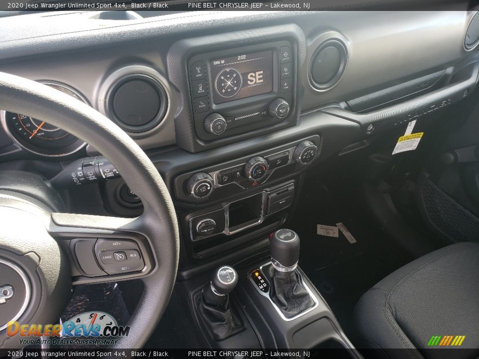 2020 Jeep Wrangler Unlimited Sport 4x4 Black / Black Photo #10