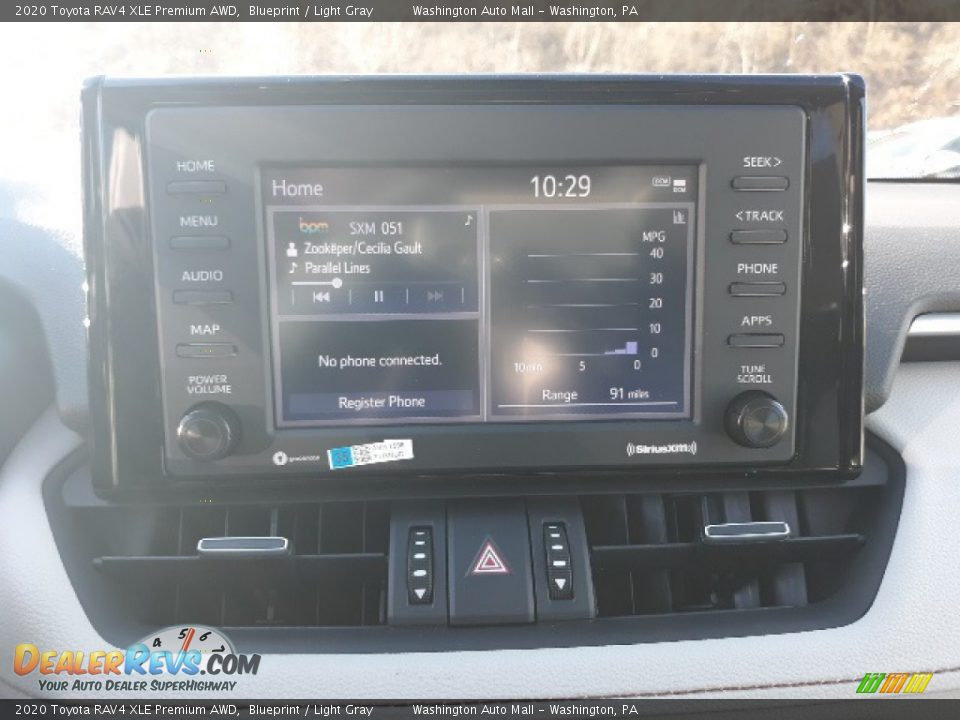 2020 Toyota RAV4 XLE Premium AWD Blueprint / Light Gray Photo #5