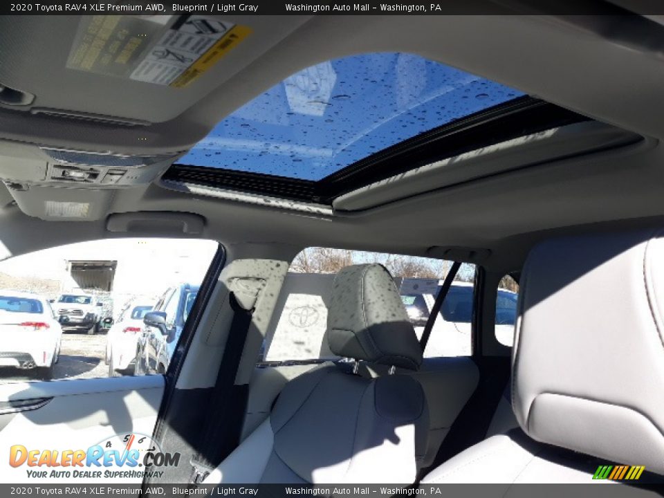 2020 Toyota RAV4 XLE Premium AWD Blueprint / Light Gray Photo #6