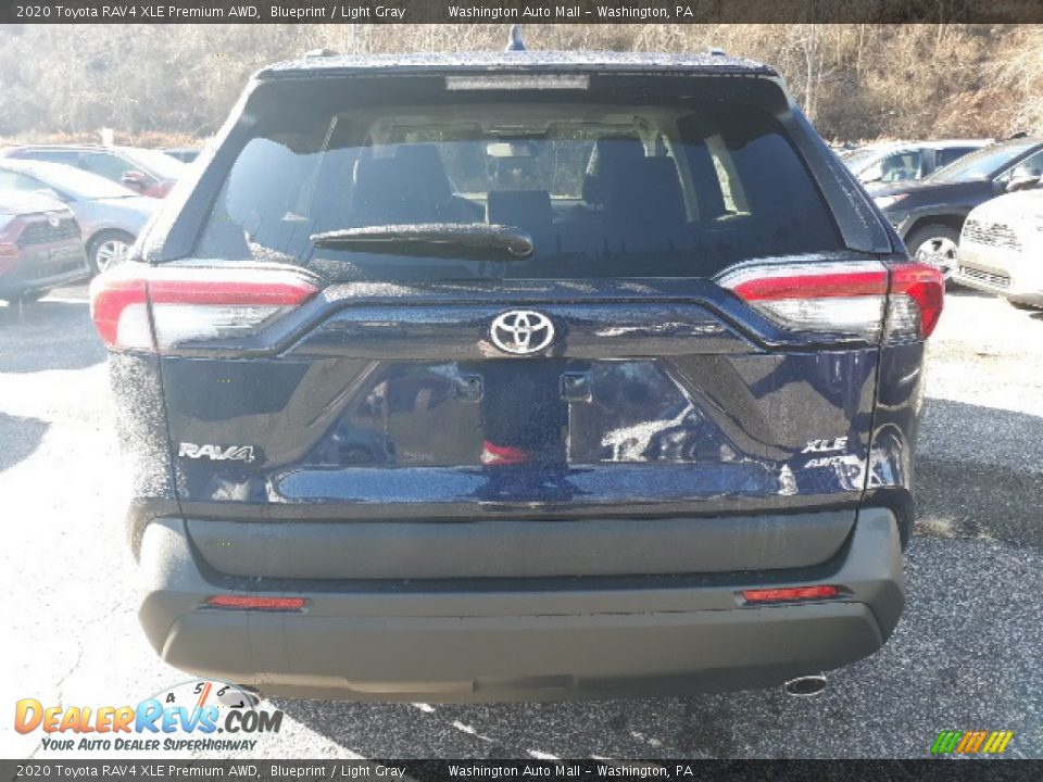 2020 Toyota RAV4 XLE Premium AWD Blueprint / Light Gray Photo #8